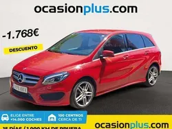 Rojo Usado 2018 Mercedes B200 Monovolumen | 17.455 € (Super precio)