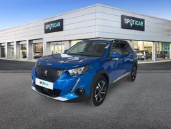Azul Usado 2021 Peugeot 2008 Allure SUV | 15.990 € (Precio justo)