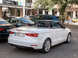 Blanco Usado 2015 Audi A3 Cabriolet Ambition Descapotable | 15.500 € (Precio justo)