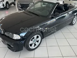 Negro Usado 2005 BMW 320 Cabriolet Descapotable | 7000 € (Super precio)