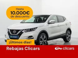 Blanco Usado 2019 Nissan Qashqai N-Connecta SUV | 18.290 € (Precio justo)