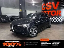Negro Usado 2022 Alfa Romeo Stelvio Super SUV | 27.848 € (Buen precio)