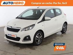 Blanco Usado 2021 Peugeot 108 Allure | 10.099 € (Precio justo)