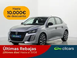 Gris Usado 2024 Peugeot 208 Active Utilitario | 14.690 € (Precio justo)