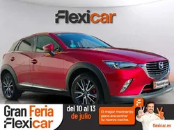 Rojo Usado 2018 Mazda CX-3 Luxury SUV | 15.990 € (Precio justo)