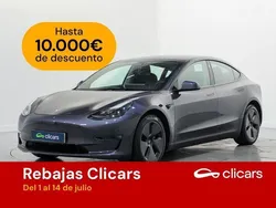 Gris Usado 2022 Tesla Model 3 Long Range Berlina | 30.490 € (Precio justo)