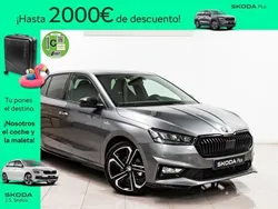 Gris / plata Usado 2024 Skoda Fabia Monte Carlo Berlina | 24.490 € (Precio justo)