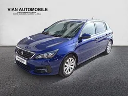 Azul Usado 2019 Peugeot 308 Style Utilitario | 13.900 € (Caro)