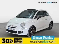 Blanco Usado 2015 Fiat 500 S Descapotable | 8500 € (Precio justo)