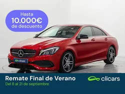 Rojo Usado 2018 Mercedes CLA200 Coupe | 22.290 € (Precio justo)