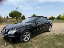 Negro Usado 2004 Mercedes CLK240 Avantgarde Descapotable | 9000 € (Precio justo)
