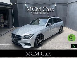 Plateado Usado 2018 Mercedes E200 Familiar | 21.999 € (Precio justo)