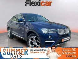 Azul Usado 2016 BMW X4 SUV | 25.990 € (Precio justo)