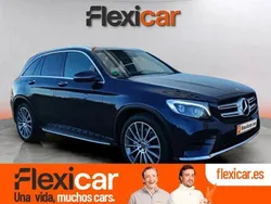 Azul Usado 2018 Mercedes GLC250 AMG line SUV | 29.790 € (Precio justo)