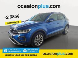 Azul Usado 2023 VW T-Roc Life SUV | 22.940 € (Precio justo)