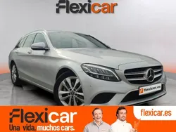 Gris Usado 2019 Mercedes C200 Familiar | 23.990 € (Precio justo)