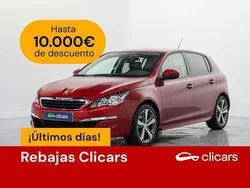 Rojo Usado 2017 Peugeot 308 Style Utilitario | 8590 € (Precio justo)