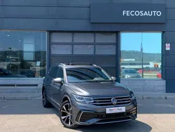 Gris Usado 2022 VW Tiguan Allspace R-line SUV | 36.890 € (Precio justo)