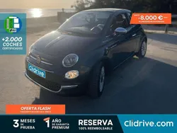 Azul Usado 2022 Fiat 500C Dolcevita Descapotable | 11.390 € (Buen precio)
