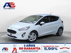 Blanco Usado 2019 Ford Fiesta Trend+ Utilitario | 10.050 € (Buen precio)