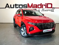 Rojo Usado 2021 Hyundai Tucson SUV | 24.990 € (Precio justo)