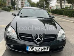Negro Usado 2007 Mercedes SLK200 Descapotable | 12.500 € (Precio justo)