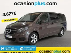 Marrón Usado 2017 Mercedes V220 Avantgarde Monovolumen | 39.900 € (Precio justo)