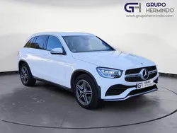 Blanco Usado 2020 Mercedes GLC220 AMG line SUV | 44.500 € (Precio justo)