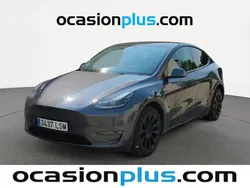 Gris Usado 2021 Tesla Model Y SUV | 28.628 € (Un poco caro)