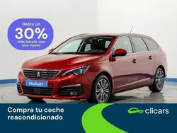 Rojo Usado 2021 Peugeot 308 Allure Familiar | 13.590 € (Precio justo)