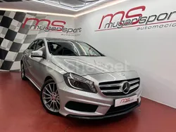 Gris / plata Usado 2013 Mercedes A180 AMG line Berlina | 13.900 € (Precio justo)