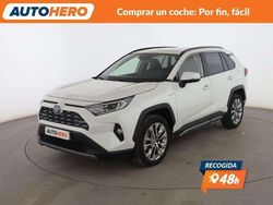 Blanco Usado 2021 Toyota RAV4 Hybrid Luxury SUV | 31.237 € (Precio justo)