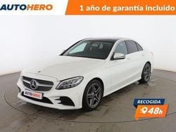 Blanco Usado 2020 Mercedes C200 AMG line Berlina | 31.399 € (Precio justo)