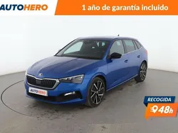 Azul Usado 2019 Skoda Scala Ambition Utilitario | 15.199 € (Buen precio)