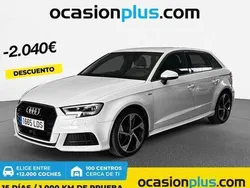 Blanco Usado 2020 Audi A3 Sportback S-Line Utilitario | 20.410 € (Precio justo)