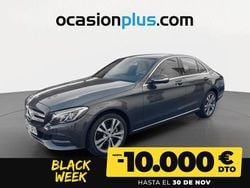Gris Usado 2015 Mercedes C220 Berlina | 22.250 € (Precio justo)