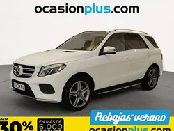 Blanco Usado 2017 Mercedes GLE250 SUV | 35.900 € (Precio justo)