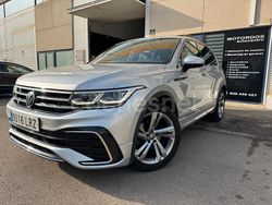 Gris / plata Usado 2021 VW Tiguan R-line SUV | 33.990 € (Caro)