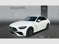 Blanco Usado 2022 Mercedes C220 Berlina | 39.595 € (Un poco caro)