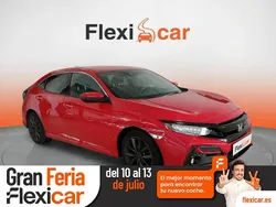 Rojo Usado 2021 Honda Civic Comfort Berlina | 19.490 € (Precio justo)