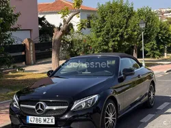 Negro Usado 2016 Mercedes 200 Descapotable | 26.800 € (Buen precio)