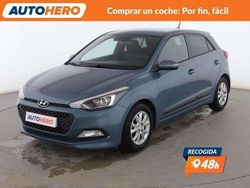 Azul Usado 2016 Hyundai i20 GO! Utilitario | 10.599 € (Un poco caro)