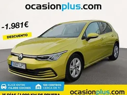 Amarillo Usado 2021 VW Golf VIII Life Utilitario | 19.819 € (Buen precio)