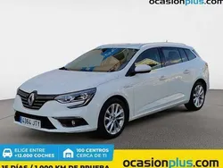 Blanco Usado 2016 Renault Mégane GrandTour Zen Familiar | 11.450 € (Precio justo)