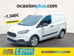 Blanco Usado 2021 Ford Transit Trend Berlina | 14.800 € (Caro)