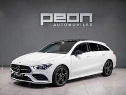 Blanco Usado 2019 Mercedes CLA220 Shooting Brake AMG line Familiar | 33.500 €