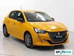 Amarillo Usado 2022 Peugeot 208 Active Utilitario | 12.950 € (Precio justo)