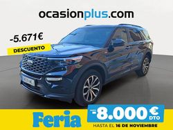 Blanco Usado 2023 Ford Explorer ST-Line SUV | 51.390 € (Precio justo)