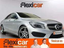 Gris Usado 2015 Mercedes CLA220 AMG line Berlina | 23.290 € (Precio justo)