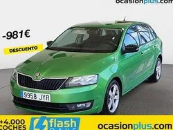 Verde Usado 2017 Skoda Rapid Style Utilitario | 10.200 € (Caro)